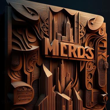 3D model st metropolis (STL)